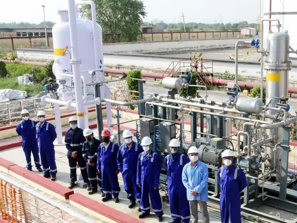 Vapour recovery unit commissioned by MCIL at BPCL Piyala